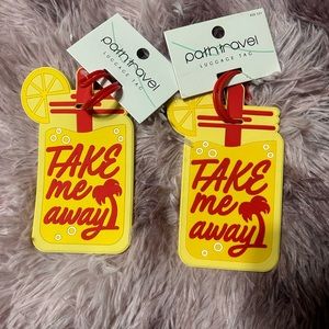 002 BUNDLE: 2 Path Travel luggage tags